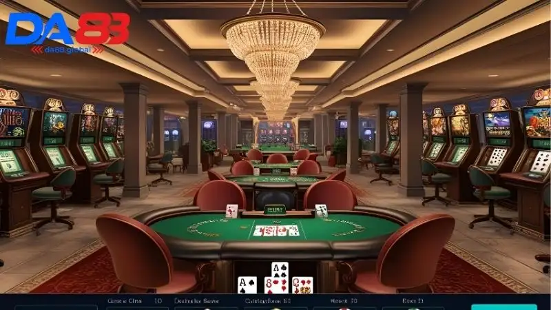 Game bài Tổng quan về sảnh game bài Da88